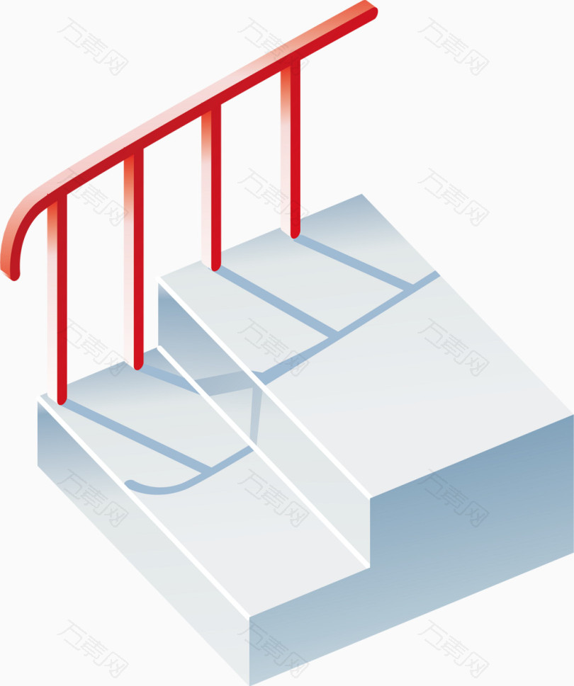 台阶png矢量元素