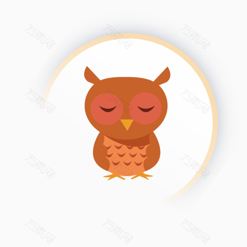 矢量卡通乌鸦