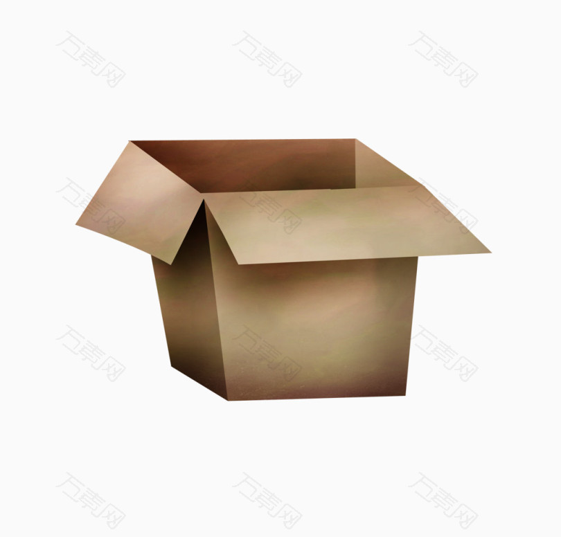 棕色创意纸盒子