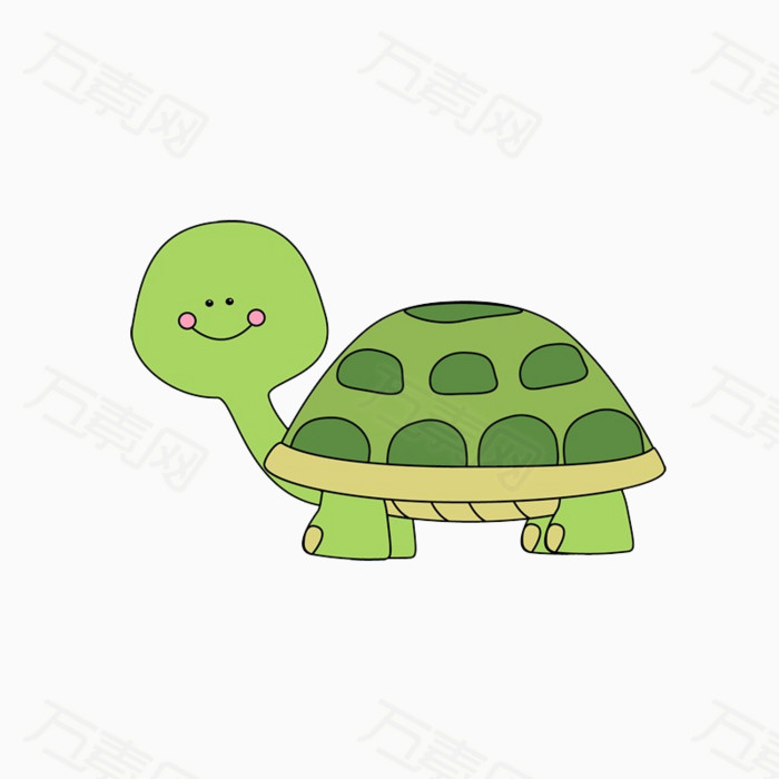 万素网 素材分类 卡通乌龟