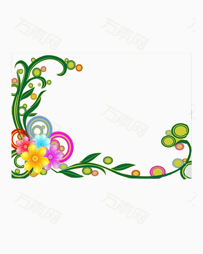 花纹 抽象花纹 抽象文理 边框 手绘花纹 花朵