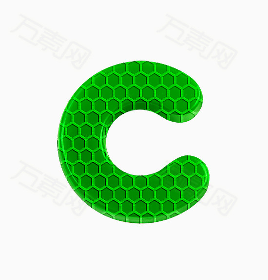 足球元素字母c