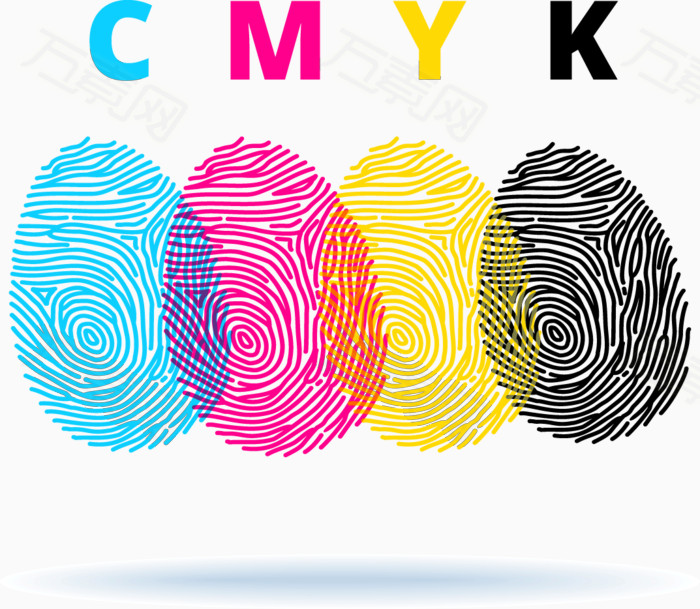 cmyk指纹