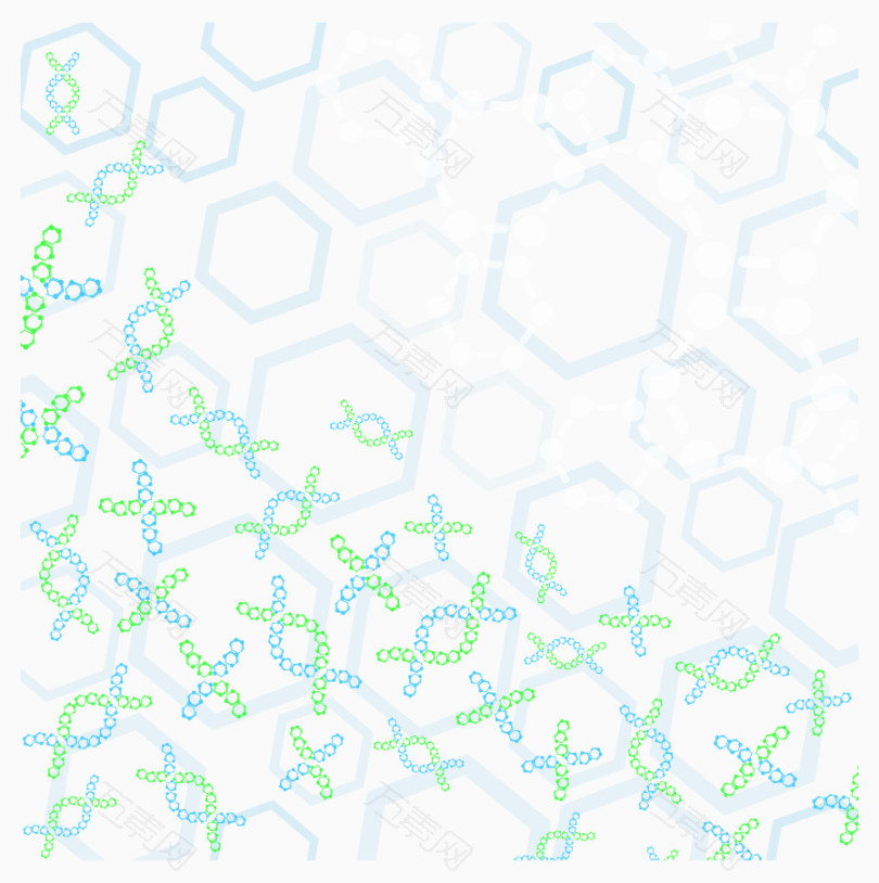 高分子背景图