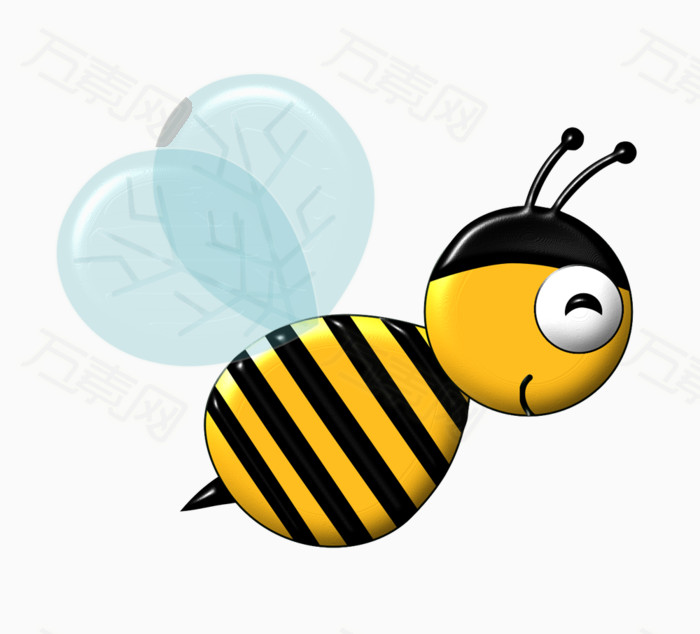 动物 昆虫 立体 蜜蜂     