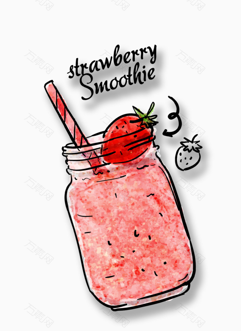 免抠元素 美味草莓酱 图片素材详细参数: 编号3697356 分类卡通手绘