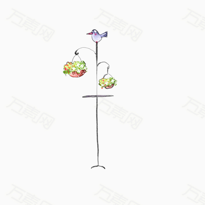 花架图片免费下载_卡通手绘_万素网