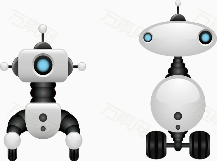 分享者 蒲公英        万素网提供创意生活机器人png设计素材,背景