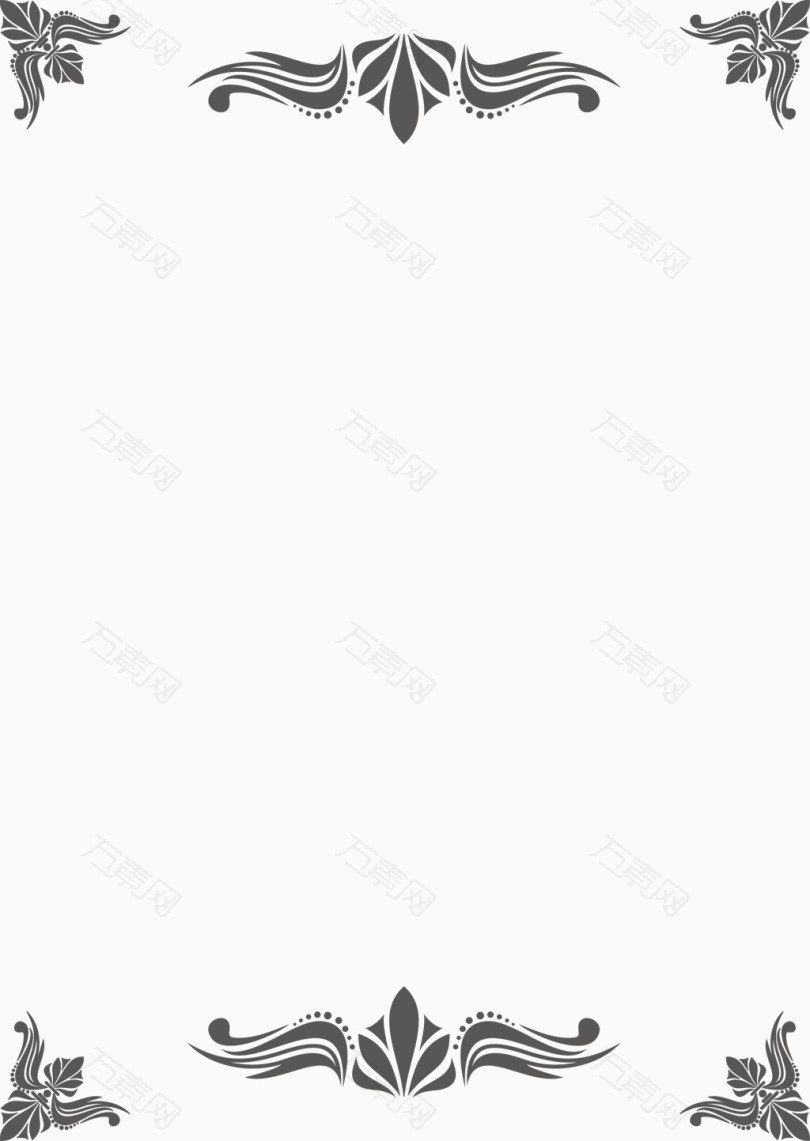 万素网 免抠元素 装饰元素 荣誉证书花纹  图片素材详细参数: 编号