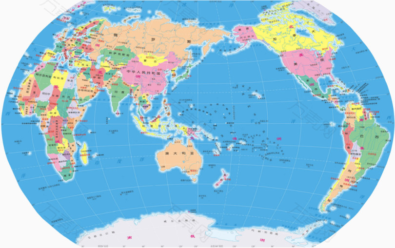 全世界地图  编号2466453 分类其他 颜色模式rgb 格式png 上传时间11