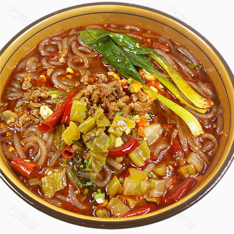 麻辣杂酱酸菜酸辣粉