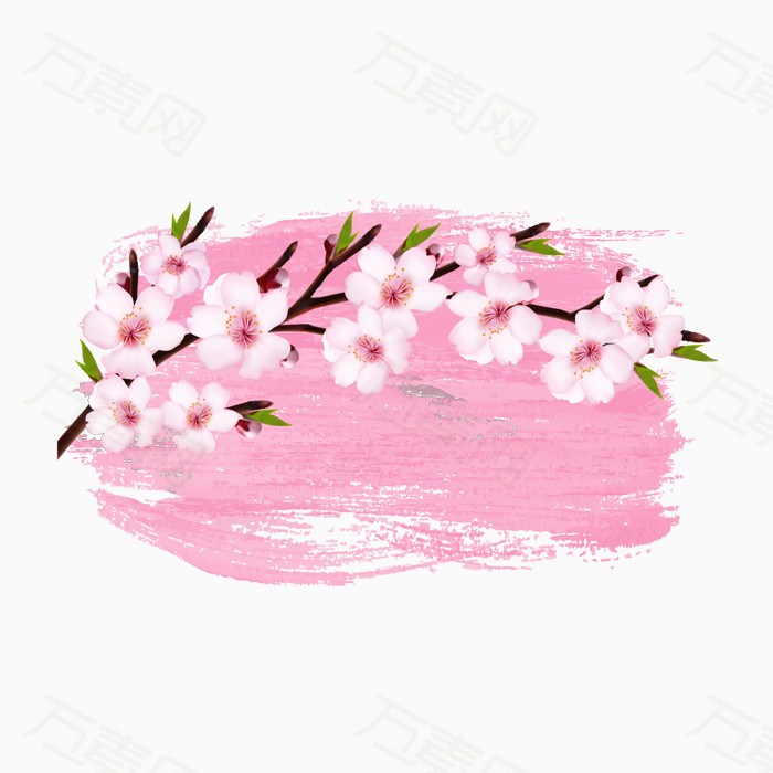 樱花粉色