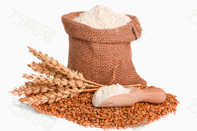 小麦麦穗面粉免抠png图片