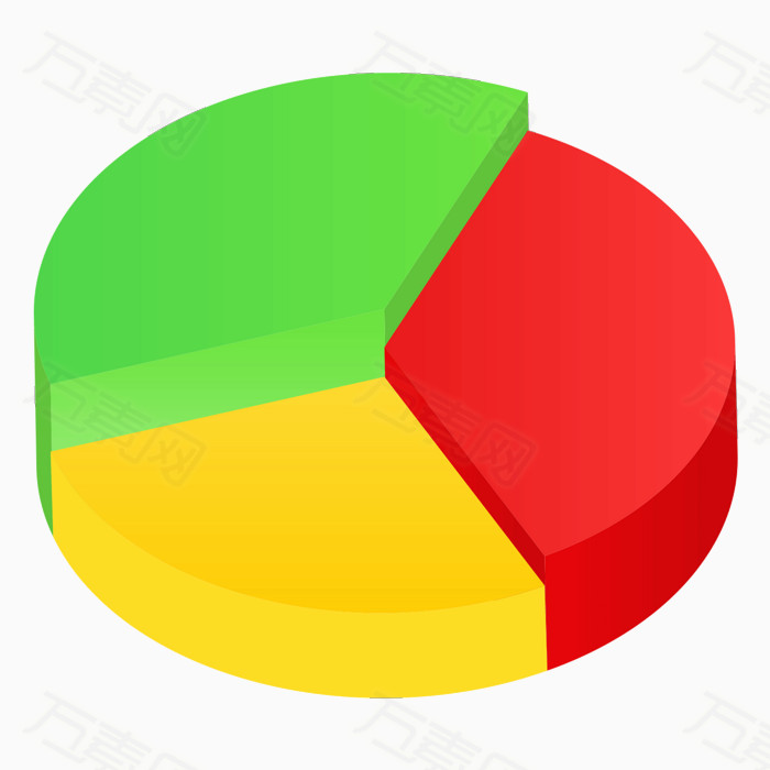 饼状图素材图片免费下载_卡通手绘_万素网