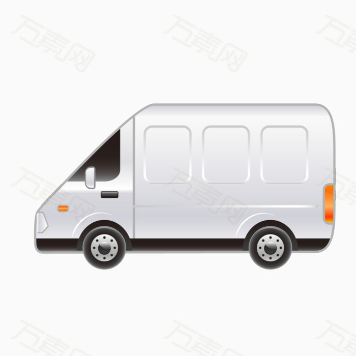 卡通汽车 汽车 交通工具 车子 小汽车 橙色汽车 轿车 商务