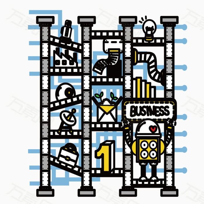 工厂线路管道                 万素网提供工厂线路管道png设计