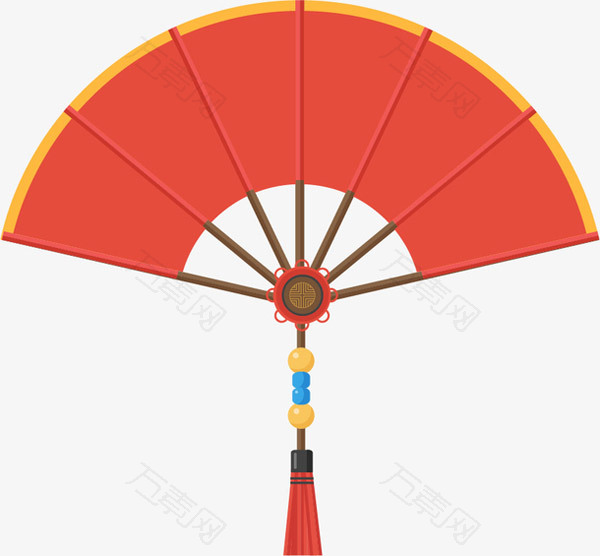 国潮中国风扇子