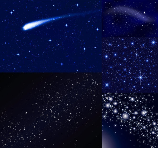 璀璨的星空背景