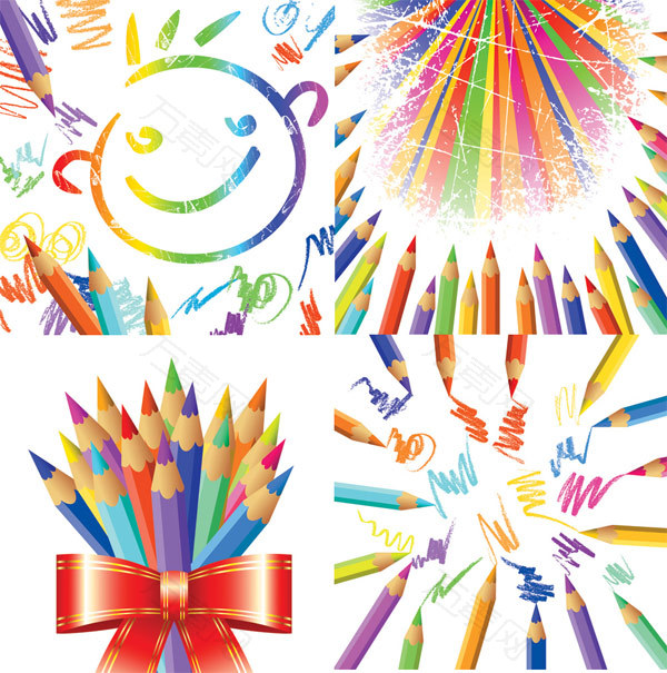 彩色铅笔主题