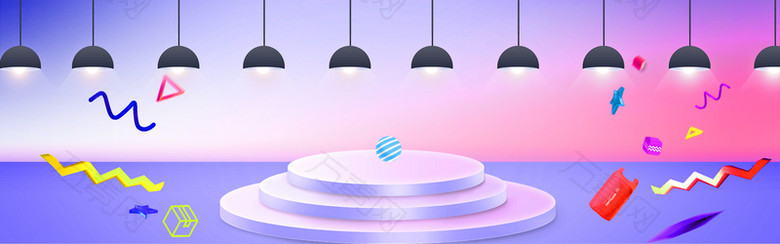 双十一简约时尚海报banner