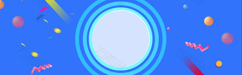 简约扁平化电商banner