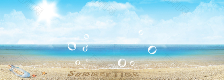 海滩背景