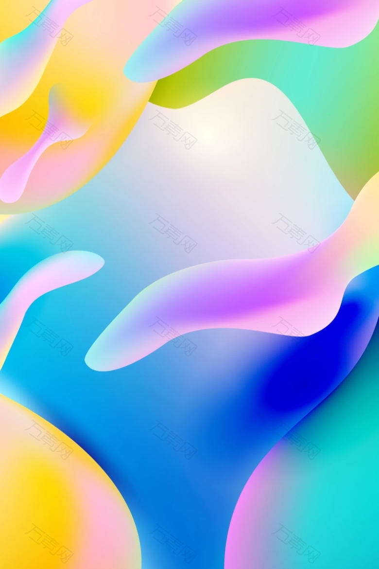 流体渐变商场促销PSD素材