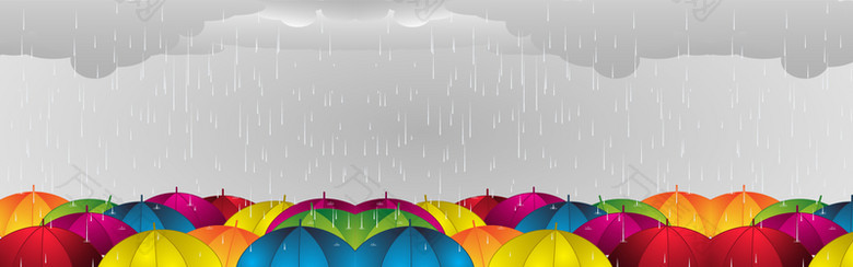 下雨天背景