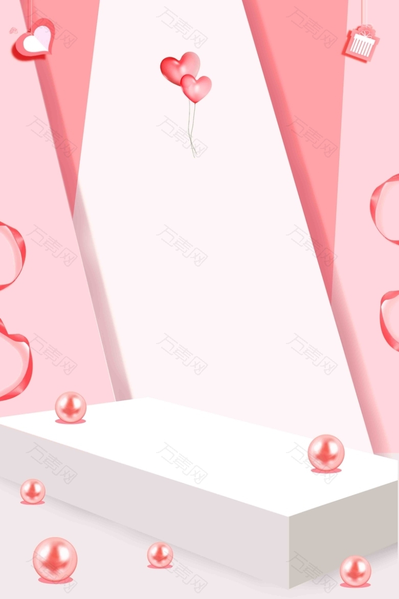 时尚创意母亲节促销海报
