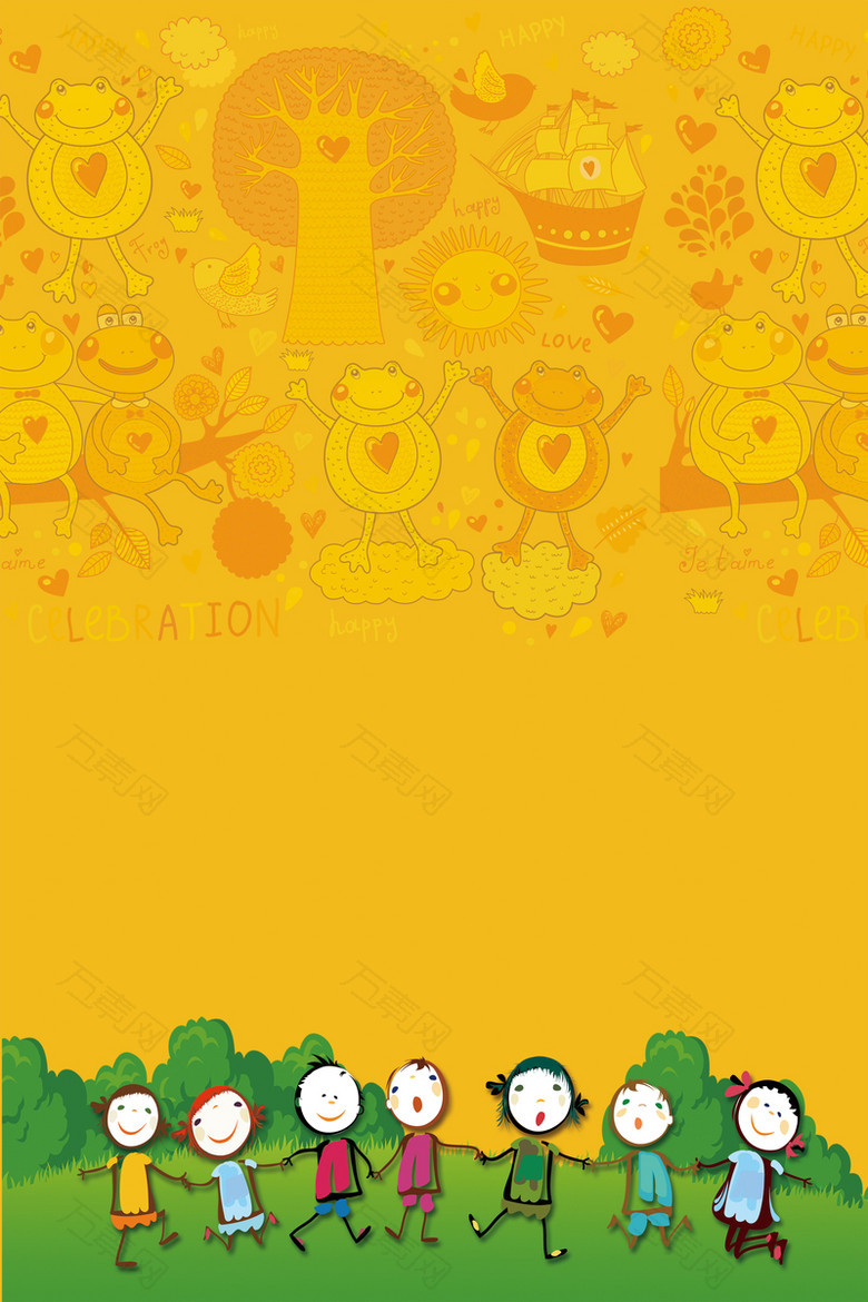 卡通背景图
