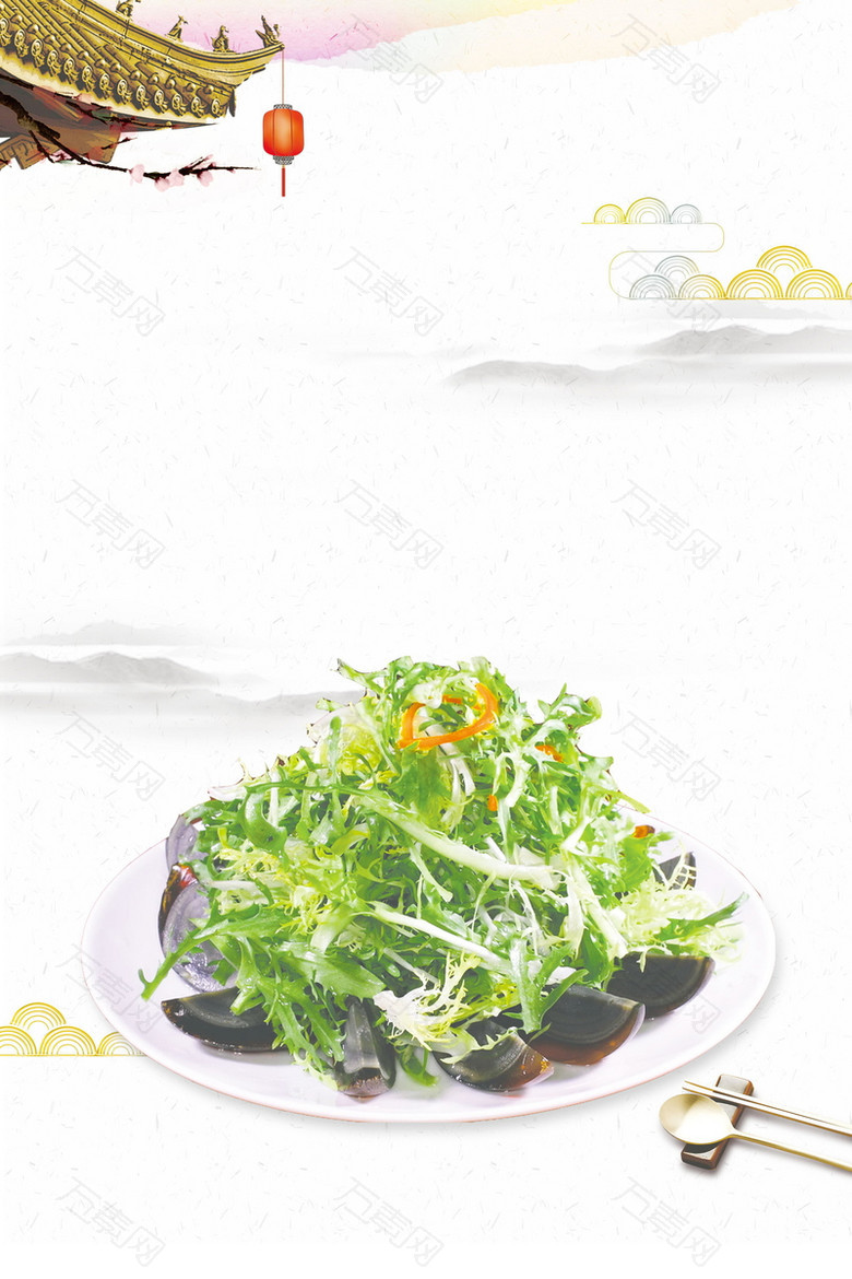 舌尖上的中国中华味道海报背景