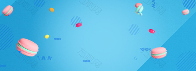 淘宝女装简约背景banner