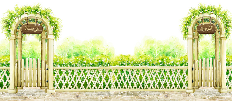 花园背景 素材 免费花园背景图片素材 花园背景素材大全 万素网