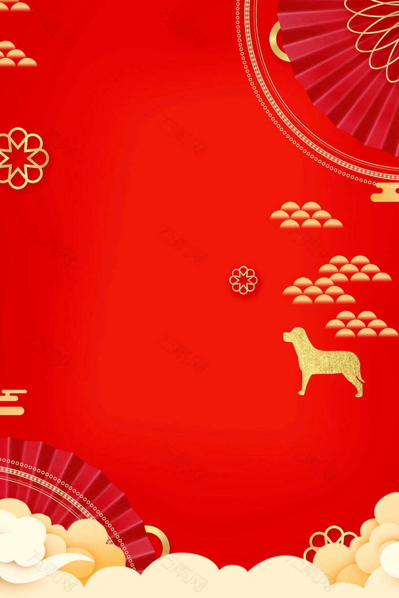 红色喜庆开工大吉PSD素材