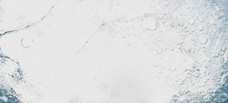 水滴背景banner装饰