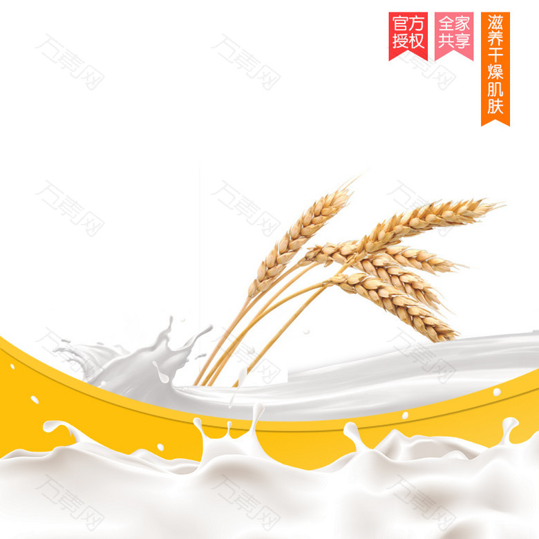 润肤露主图背景