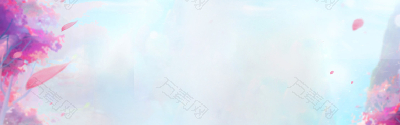 浪漫古风游戏淘宝电商背景大气背景