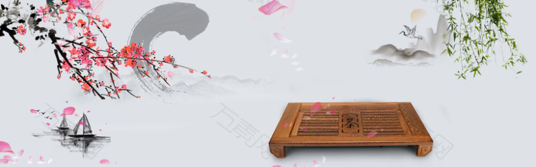 中国风水墨古典背景