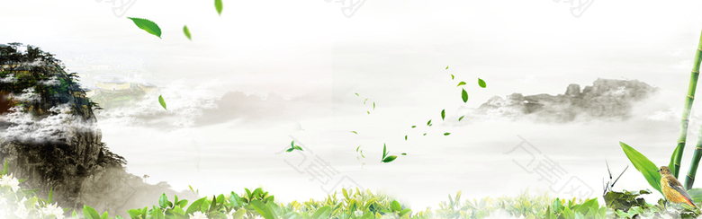 淘宝天猫春茶上市首页促销海报banner