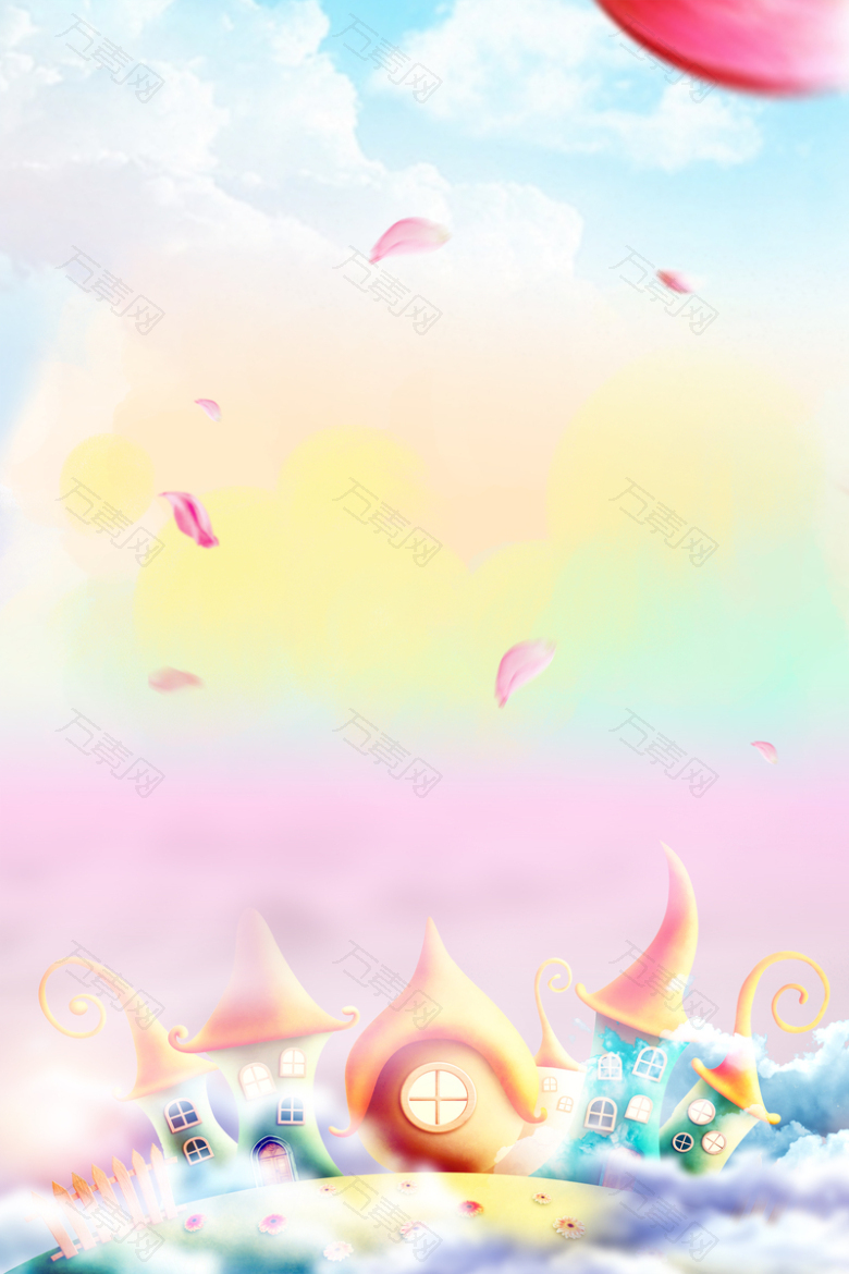 六一儿童节psd分层banner