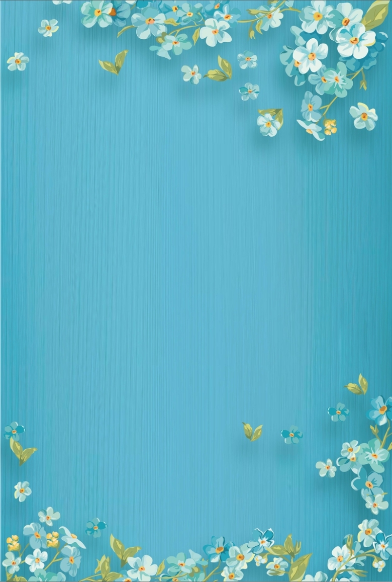 蓝色碎花图片 蓝色碎花设计素材 蓝色碎花素材免费下载 万素网