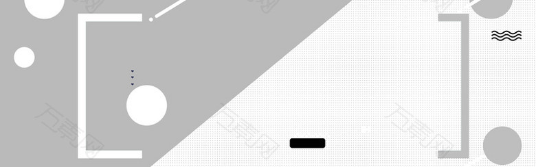 夏日灰色简约淘宝男装banner