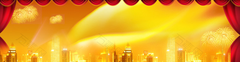 中国风背景banner