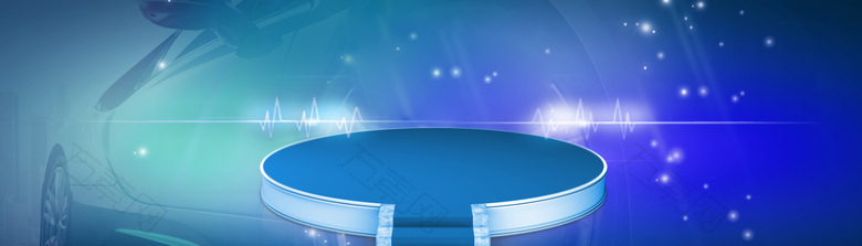酷炫霸气创意汽车广告banner