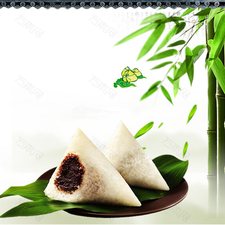 粽情端午背景图片