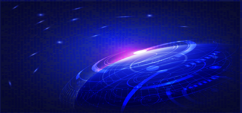 星空科幻立体设计海报banner