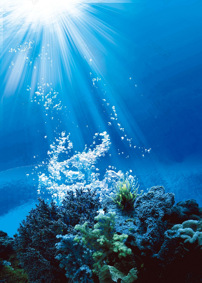 水底背景