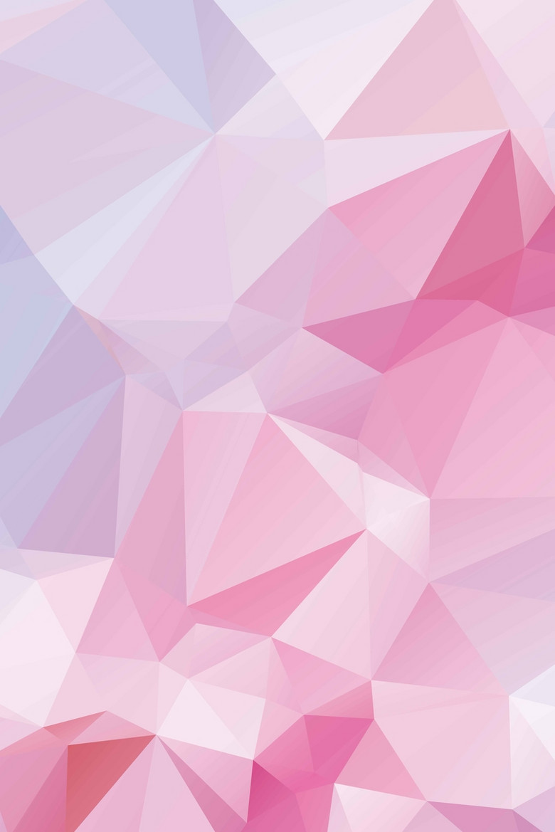 粉色红色黄色几何渐变