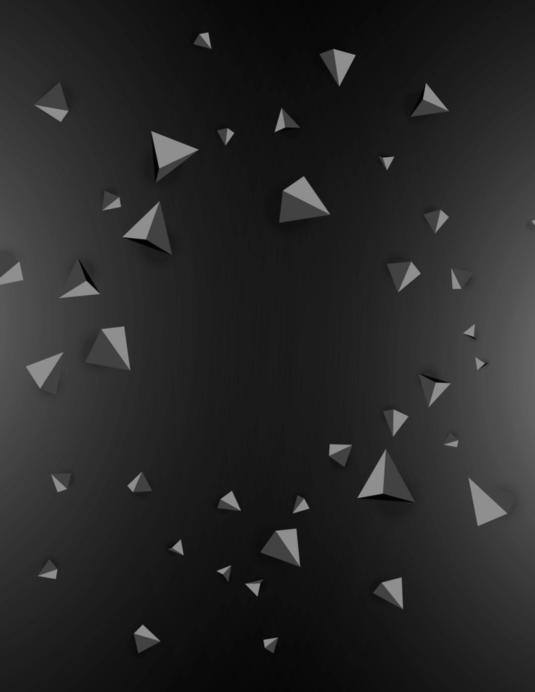 黑色漂浮三角 素材 免费黑色漂浮三角图片素材 黑色漂浮三角素材大全 万素网