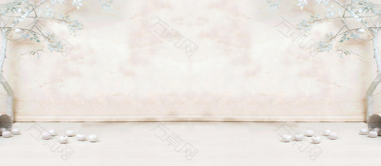 婚纱照场景唯美背景banner